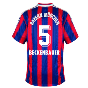 Bayern Munich 1995-97 Home Shirt (2XL) (Excellent) (BECKENBAUER 5)_1