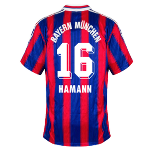 Bayern Munich 1995-97 Home Shirt (2XL) (Excellent) (Hamann 16)_1