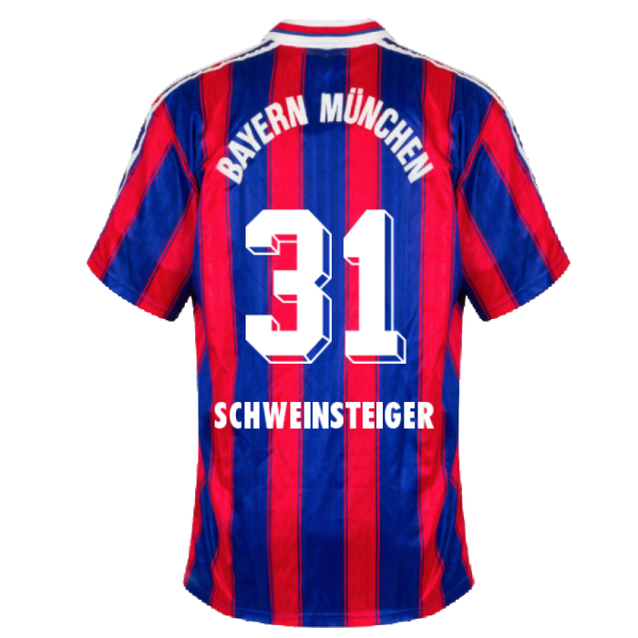 Bayern Munich 1995-97 Home Shirt (2XL) (Excellent) (SCHWEINSTEIGER 31)