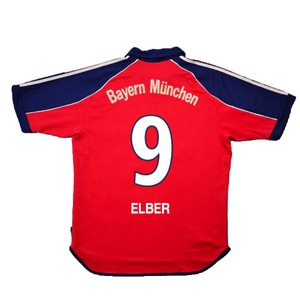 Bayern Munich 1999-01 Home Shirt (S) (Excellent) (Elber 9)_1