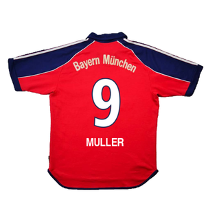 Bayern Munich 1999-01 Home Shirt (XL) (Very Good) (Muller 9)_1