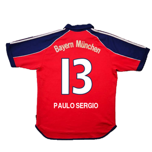 Bayern Munich 1999-01 Home Shirt (S) (Excellent) (Paulo Sergio 13)_1
