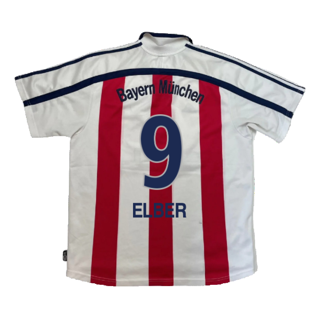 Bayern Munich 2000-02 Away Shirt (S) (Very Good) (Elber 9)_1