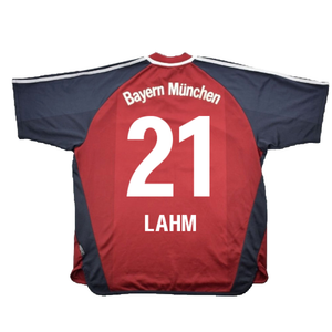 Bayern Munich 2001-02 Home Shirt (S) (Good) (Lahm 21)_1