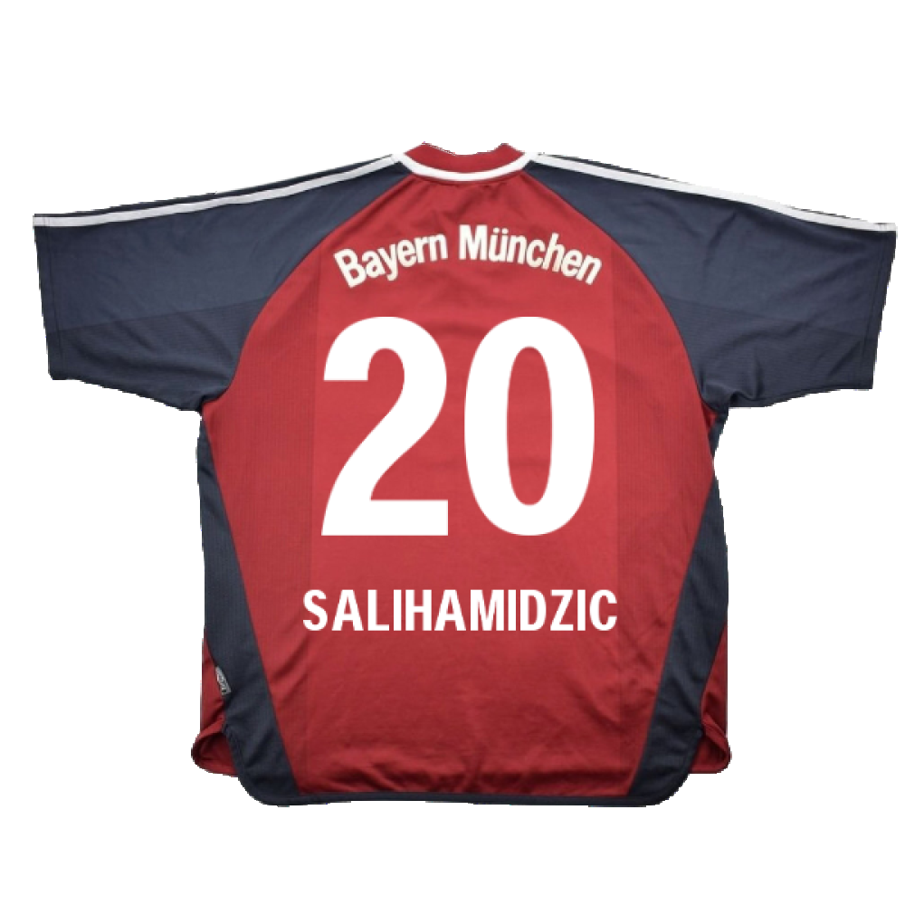 Bayern Munich 2001-02 Home Shirt (S) (Good) (Salihamidzic 20)_1
