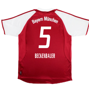 Bayern Munich 2003-04 Home Shirt (XXL) Makaay #10 (Very Good) (Beckenbauer 5)_1