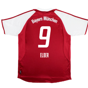 Bayern Munich 2003-04 Home Shirt (XL) (Very Good) (Elber 9)_1