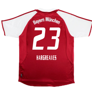 Bayern Munich 2003-04 Home Shirt (Good) (Hargreaves 23)_1