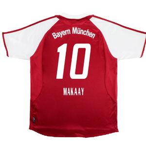 Bayern Munich 2003-04 Home Shirt (XL) (Very Good) (Makaay 10)_1