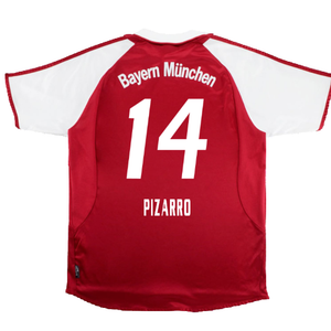 Bayern Munich 2003-04 Home Shirt (Good) (Pizarro 14)_1