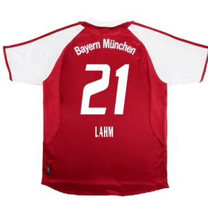 Bayern Munich 2004-05 Home Shirt (XL) (Fair) (Lahm 21)_1