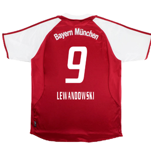 Bayern Munich 2004-05 Home Shirt (XL) (Fair) (Lewandowski 9)_1