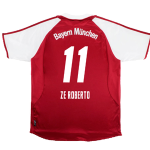 Bayern Munich 2004-05 Home Shirt (XL) (Fair) (Ze Roberto 11)_1