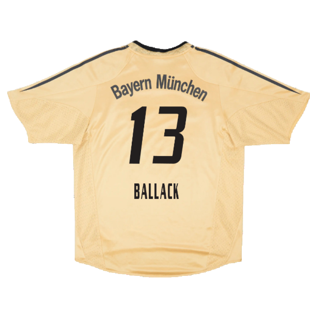 Bayern Munich 2004 06 Away Shirt Very Good Ballack 13 Classic Football Kit