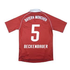 Bayern Munich 2005-06 Home Shirt (Good) (Beckenbauer 5)_1