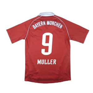 Bayern Munich 2005-06 Home Shirt (Good) (Muller 9)_1