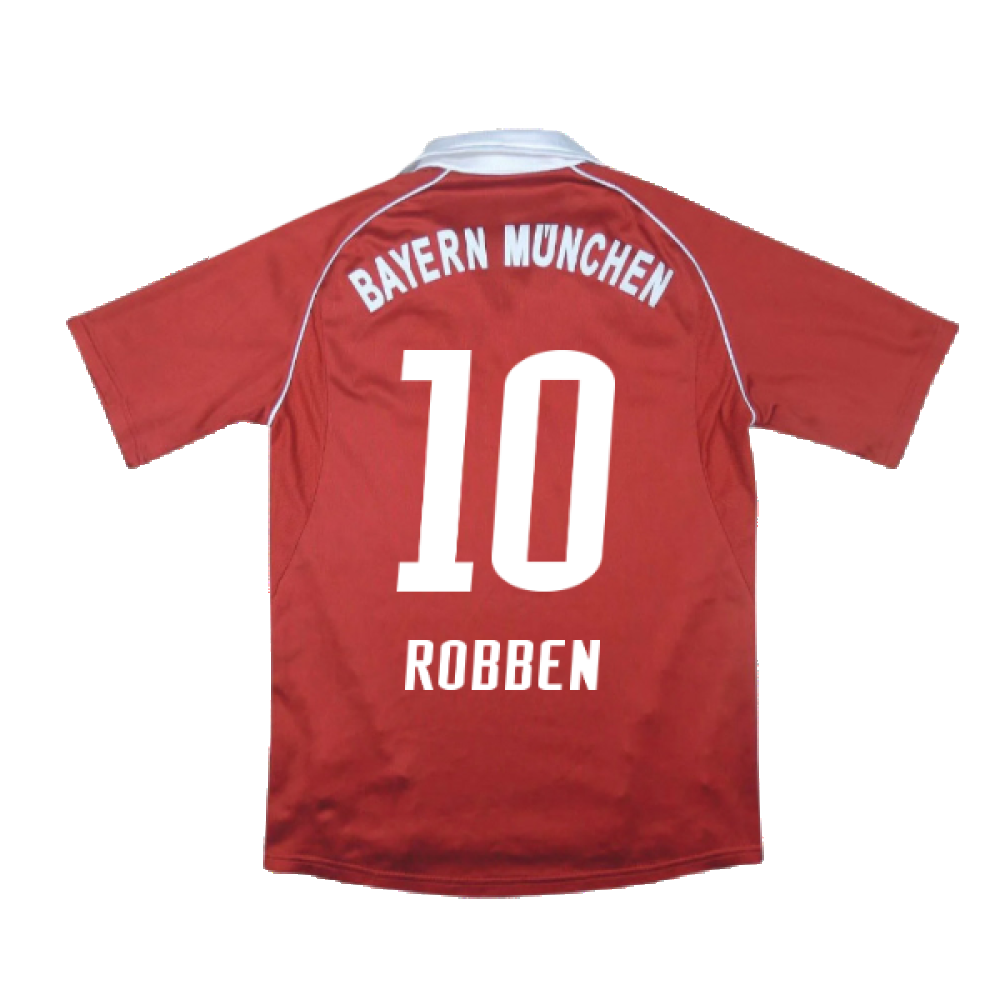 Bayern Munich 2005-06 Home Shirt (Excellent) (Robben 10)_1