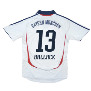 Bayern Munich 2006-08 Away Shirt (M) (Good) (Ballack 13)_1