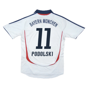 Bayern Munich 2006-08 Away Shirt (M) (Good) (Podolski 11)_1