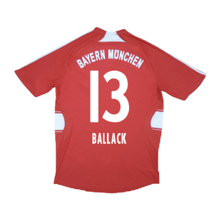 Bayern Munich 2007-09 Home Shirt (M) (Excellent) (Ballack 13)_1