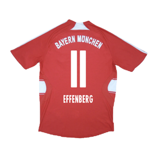 Bayern Munich 2007-08 Home Shirt (M) (Very Good) (Effenberg 11)_1