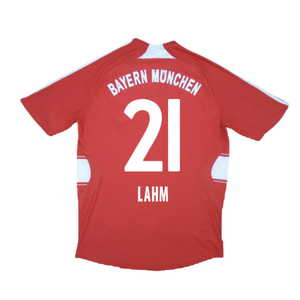 Bayern Munich 2007-09 Home Shirt (M) (Fair) (Lahm 21)_1