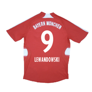 Bayern Munich 2007-08 Home Shirt (M) (Very Good) (Lewandowski 9)_1