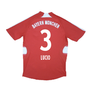 Bayern Munich 2007-09 Home Shirt (M) (Fair) (Lucio 3)_1