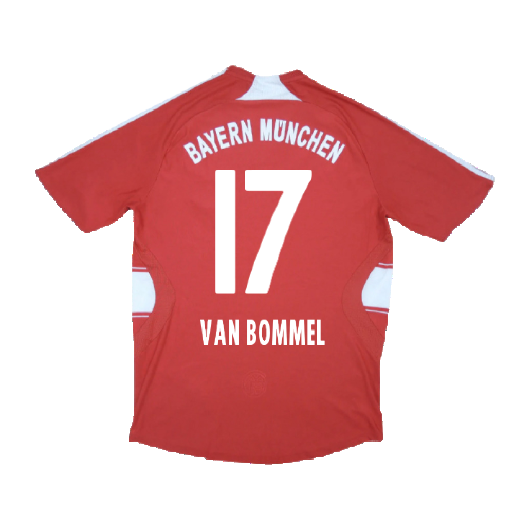 Bayern Munich 2007-09 Home Shirt (M) (Excellent) (Van Bommel 17)_1