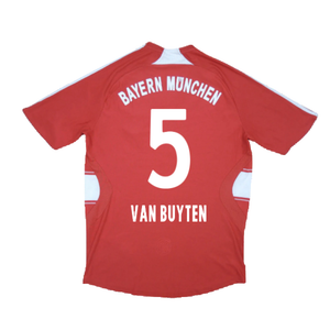 Bayern Munich 2007-09 Home (XXL) (Excellent) (Van Buyten 5)_1