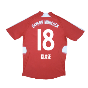 Bayern Munich 2007-09 Home Shirt (XL Boys) Schweinsteiger #31 (Good) (Klose 18)_1