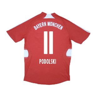 Bayern Munich 2007-09 Home Shirt (XL Boys) Schweinsteiger #31 (Good) (Podolski 11)_1