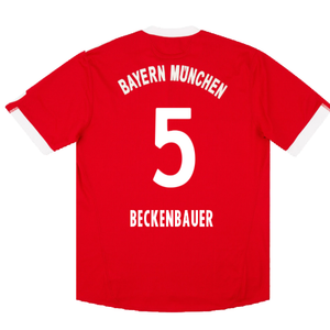 Bayern Munich 2009-10 Home Shirt (Very Good) (Beckenbauer 5)_1