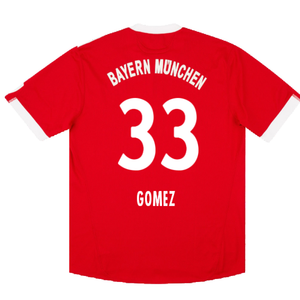 Bayern Munich 2009-10 Home Shirt (L) (Excellent) (Gomez 33)_1