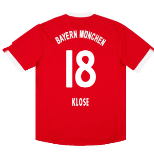 Bayern Munich 2009-10 Home Shirt (Very Good) (Klose 18)_1