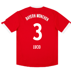 Bayern Munich 2009-10 Home Shirt (XL) (Good) (Lucio 3)_1