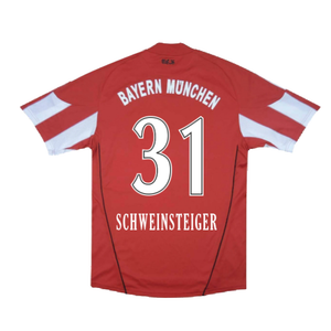 Bayern Munich 2010-11 Home Shirt (XL) (Excellent) (Schweinsteiger 31)_1