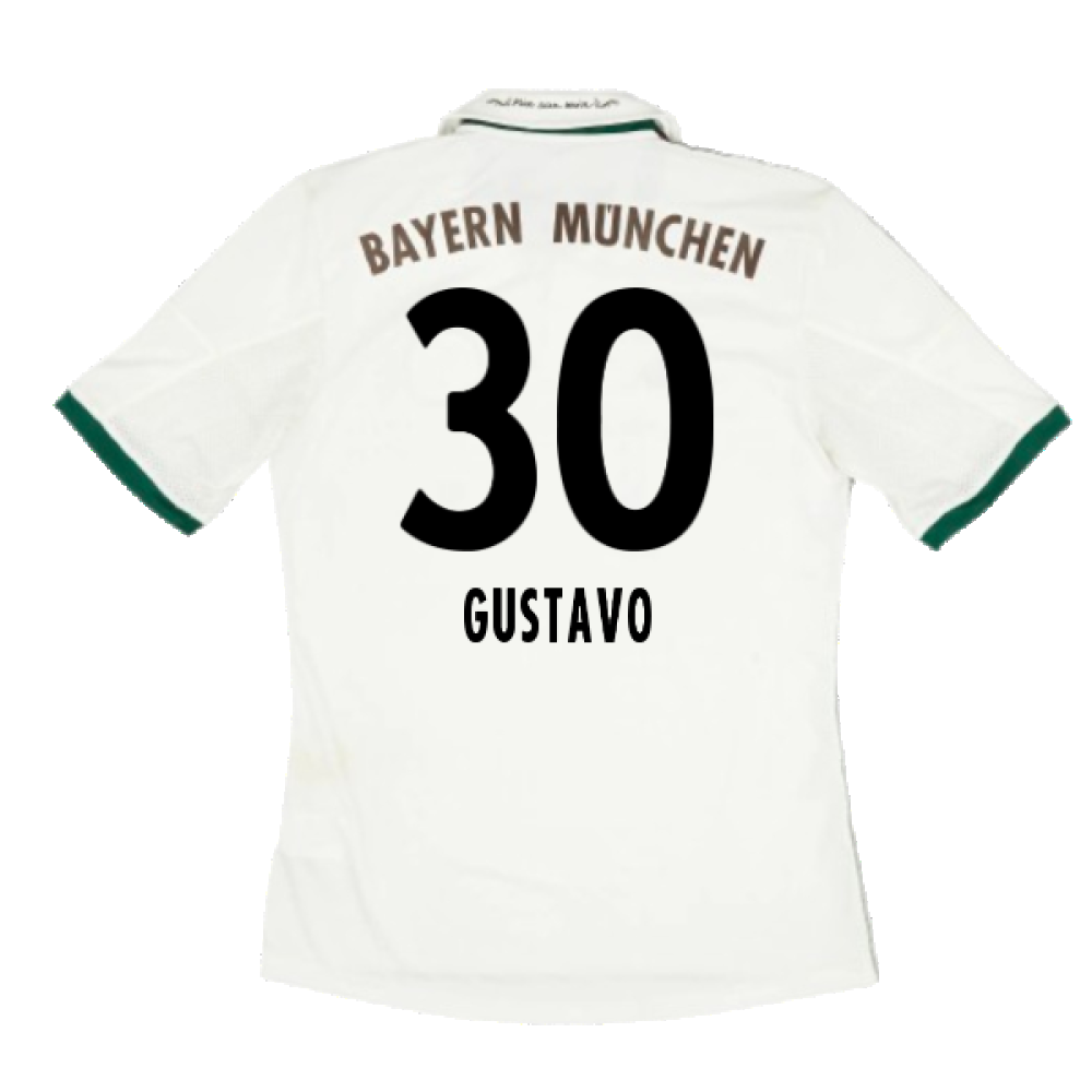 Bayern Munich 2013-14 Away Shirt (L) (Very Good) (Gustavo 30)_1