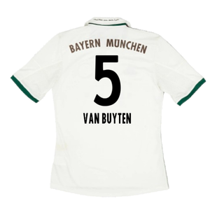 Bayern Munich 2013-14 Away Shirt (Excellent) (Van Buyten 5)_1