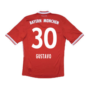 Bayern Munich 2013-14 Home Shirt (Excellent) (Gustavo 30)_1