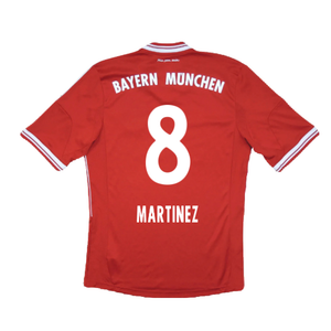 Bayern Munich 2013-14 Home Shirt (S) (Excellent) (Martinez 8)_1