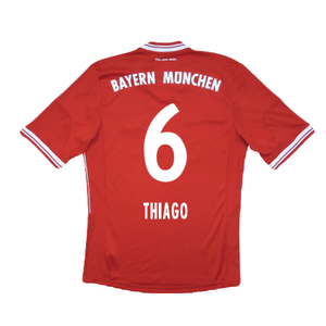 Bayern Munich 2013-14 Home Shirt (Excellent) (Thiago 6)_1