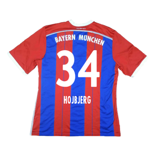 Bayern Munich 2014-15 Home Shirt (S) (Mint) (Hojbjerg 34)_1