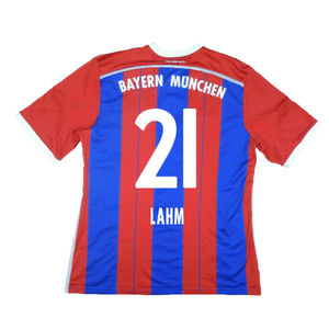 Bayern Munich 2014-15 Home Shirt (S) (Excellent) (Lahm 21)_1