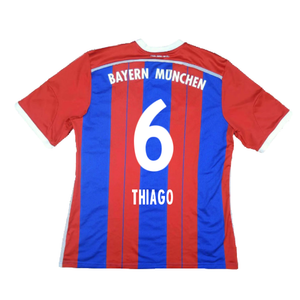 Bayern Munich 2014-15 Home Shirt (S) (Excellent) (Thiago 6)_1