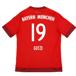 Bayern Munich 2015-16 Home Shirt (XL) (Very Good) (Gotze 19)_1