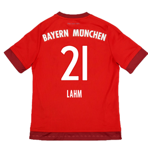 Bayern Munich 2015-16 Home Shirt (S) (Good) (Lahm 21)_1