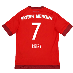 Bayern Munich 2015-16 Home Shirt (S) (Good) (Ribery 7)_1