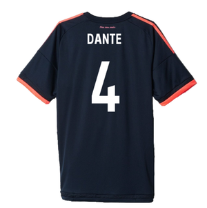 Bayern Munich 2015-16 Third Shirt ((Excellent) S) (Dante 4)_2