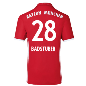 Bayern Munich 2016-17 Home Shirt (Excellent) (Badstuber 28)_1